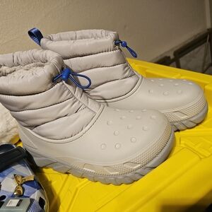 🔥Light Grey Duet Max Croc Boots Unisex (W9/M7)